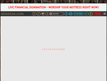 Tablet Screenshot of findom.com